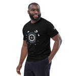 Space Is For Everyone - Featuring Voyager Station - Unisex organic cotton t-shirt