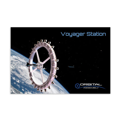 Voyager Station Postcard