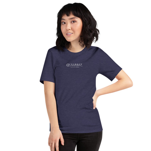 Voyager Station Navy two sided Short-Sleeve Unisex T-Shirt